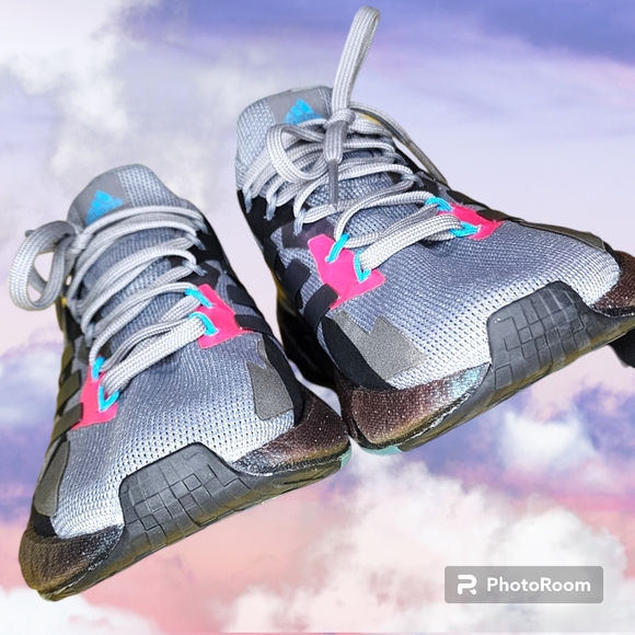 Adidas Boys X9000L4 Gray Reflective Running Shoes Sneakers Sz 6½ B or 8 Woman's - Picture 10 of 16